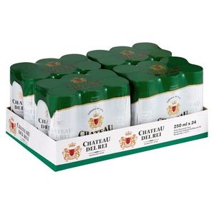 Chateau Del Rei Sweet Perle Sparkling White Wine Can 250ml x 24